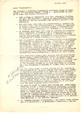 Esquema Sobre "violencia"